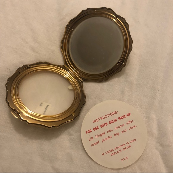 Vintage Stratton Convertible Compact Makeup Holder - Picture 3 of 9